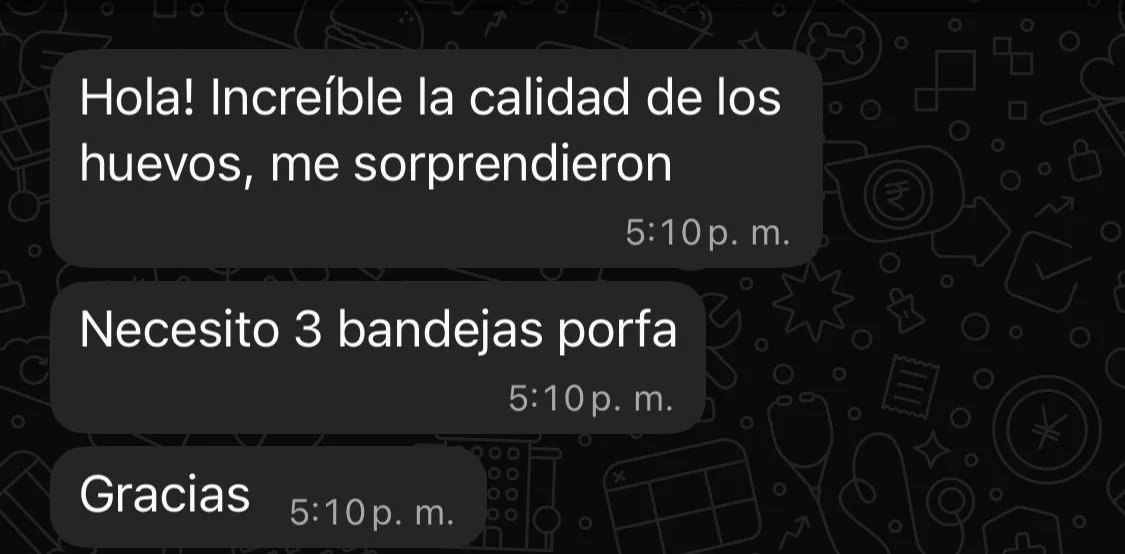 Comentario de cliente