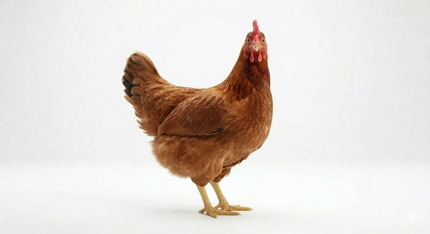 Gallina Hy-Line Brown ponedora huevo café venta Chile